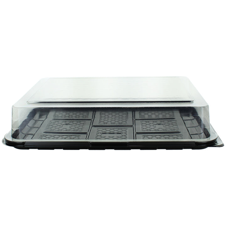 Superior Medium Sandwich Platter Base with Dome Lid