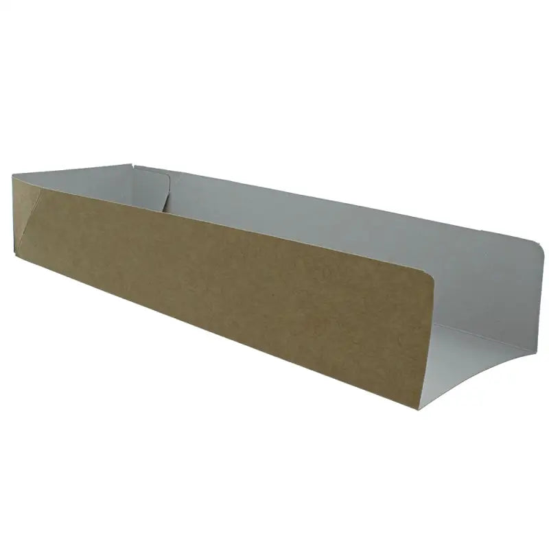 Long rectangular metal duct for Kraft Cardboard Open Ended Hot Dog Tray