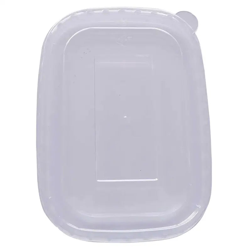 Rectangular plastic lid for Kraft Food Container Box with rounded corners