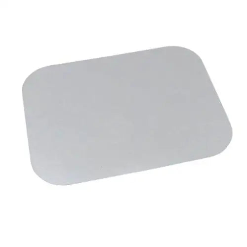 Rectangular white mouse pad with rounded corners for Square Foil Lids dimensions 230x230mm