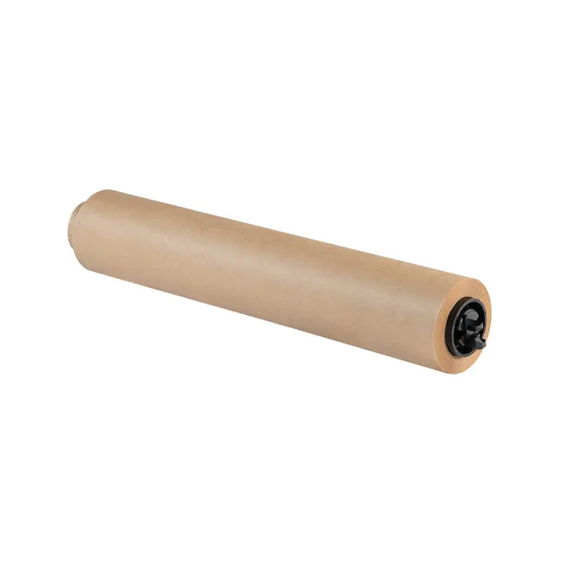 Cylindrical roll of brown kraft paper for Wrapmaster Compact Baking Parchment 30cm x 35m